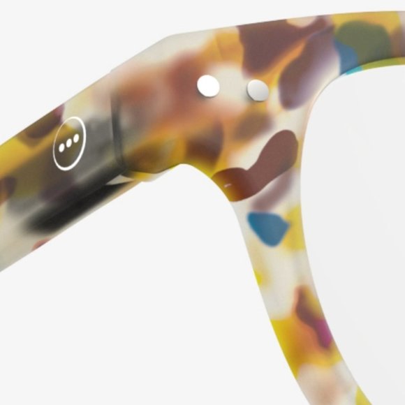 IZIPIZI PARIS Blue Tortoise Fashion Reading Glasses #C Readers BOX NWT +2.00 - Picture 4 of 8